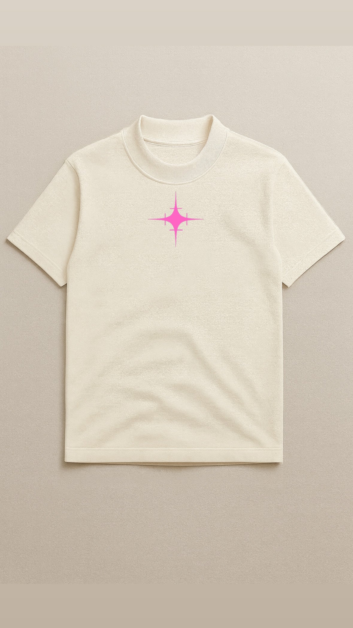 Playera Semi Oversize OFF WHITHE Gramaje 305