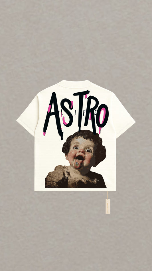 Playera Semi Oversize OFF WHITHE Gramaje 305