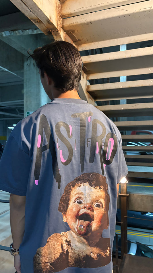 Playera Semi Oversize MIN BLUE  PIEAZA 1/1